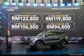 All ckd variants have received a marginal reduction in price. 2020 Proton X70 Ckd Launched Volvo 7dct 15 Nm 13 Better Economy More Features Rm95k To Rm123k Paultan Org