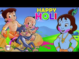 Accompanied by lord ganesha, chhota bheem utilizes his supernatural strength to save dholakpur from evil and jeopardy. Chhota Bheem Holi In Vrindavan Holi Special Video Song 2019 Youtube Holi Special Best Cartoon Shows Happy Holi