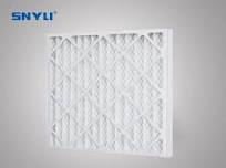 Air Conditioning Cardboard Frame with High Quality Non-Woven Fabric Pleated Panel Filter Pleated Pre Air Filter 24X24X2 for HVAC System