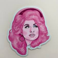 Dolly Parton Car Decal