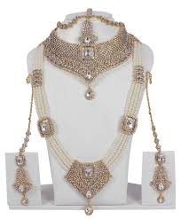 5112 Indian Bollywood Style Fashion Gold Plated Bridal Jewelry Necklace Set Muchmore Bridal Jewelry Necklace Bridal Fashion Jewelry Black Gold Jewelry