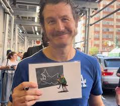 Ian Shaw as Quint in The Shark is Broken