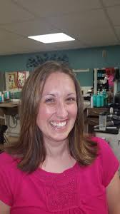 Tracy Colangelo , If you look closely I placed a small section from back to  create a "Fringe" inspiration :) the "Curtain Fringe"end result!, She has  been mentoring Keith for years as activity ...