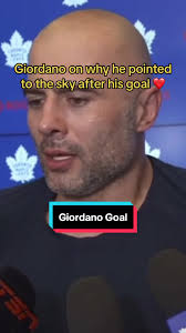 Mark Giordano Retirement