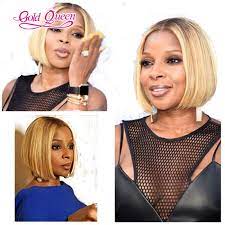 Fashion Celebrity Blonde Wigs Short Honey Blonde Brazilian Hair Lace Front Bob Lace Front Bob Wigs Blonde Wigs Lace Front Bob