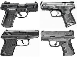 14 best double stack subcompact pistols for deep concealment