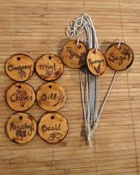 Image Result For Burned Wood Garden Signs Garden Markers Herb Markers Garden Plant Markers