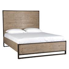 Ralph lauren domicile rattan canyon hit the hay california king size brown diy headboard diy the rope. Plank Style Reclaimed Wood California King Size Bed Frame Brown Overstock 30960233