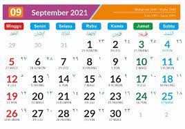 Tahun baru islam dimulai dengan muharram diikuti oleh safar, rabiul awal, rabiul akhir, jumadil awal, jumadil akhir, rajab, sya'ban, ramadhan, syawal, dzulqa'dah dan. Kalender Bulan September 2021 Dan Hari Peringatannya Enkosa Com Informasi Kalender Dan Hari Besar Bulan Januari Hingga Desember 2021