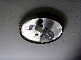 Ceiling light fixture mounting bracket. How To Replace A Ceiling Light Fixture Dengarden