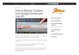 If you visit instructables every day and search something often then adding google button might be useful. Manual How To Remove Toolbars From Chrome Browser 1