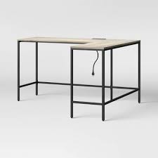Loring Wood L Shaped Writing Desk Vintage Oak Project 62 Target