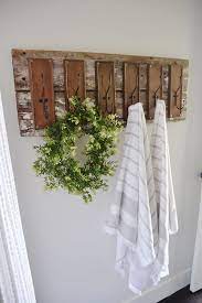 Diy Bathroom Hooks Diy Bathroom Decor Rustic Bathroom Fixtures Rustic Bathroom Decor