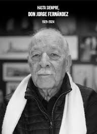 Familia confirma el fallecimiento de don Jorge Fernández Mazaira, uno de  los promotores artísticos más importantes de nuestro país. Don Jorge fue el  responsable de la histórica visita de Héctor Lavoe al