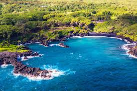 Because of its sheltered bay, safe anchorage. Hana Maui Hawaii Com