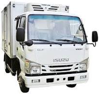 1SUZU 6-8 Ton Refrigerated Truck 4.2 m Freezer Truck Mini Box Freezer Truck  for Sale