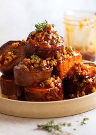Fondant Sweet Potatoes Slow Roasted Recipe Roasted Sweet Potatoes Sweet Potato Oven Recipes