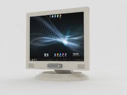 Old Pc Monitor 3d Model Pc Monitor Monitor 3d Model