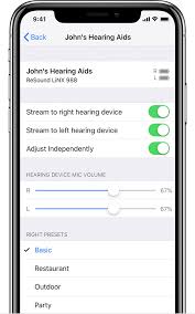 These modern features make hearing aids much easier to use. Use Made For Iphone Hearing Devices Apple Support