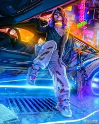 Pin Von Dorothy Lewis Auf Comics Cyberpunk Madchen Cyberpunk Charakter Cyberpunk City