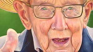 Tom moore & sherry finzer. Captain Sir Tom Moore A Look Back At A Lifetime Of Achievements Bbc News