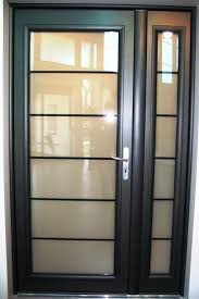 Porte Aluminium Avec Semi Fixe Porte Aluminium Porte Entree Vitree Porte Entree Maison