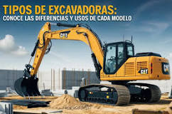 Tipos de Excavadoras: Diferencias y Usos de Cada Modelo