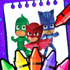 By day they're just regular kids, by night, they're superheros. Get Pj Mask Coloring Book And Painting Microsoft Store En Ug