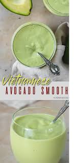 Vietnamese Avocado Smoothie Sinh Tố Bơ W Condensed Milk Recipe Avocado Smoothie Natural Energy Drinks Condensed Milk Desserts