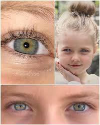 My daughters gorgeous eyes and they are what color?