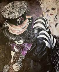 Alice And The Hat Maker Alice Painting Alice In Wonderland