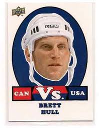 2017-18 Upper Deck Team Canada Vs. Brett Hull USA #VS-23