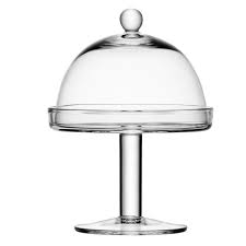 For spectacular dessert presentation, our glass cake stand is generously sized to elevate and accommodate larger cakes or tortes. Buy Lsa International Vienna Cake Stand Dome 14cm Amara