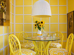 Target's collection has tablecloths in all kinds of sizes, for all kinds of events and in several fabric options. Cheerful Yellow Breakfast Nook Hgtv