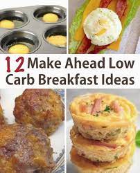 These Easy Low Carb And Keto Breakfast Recipe Ideas Are Perfect To Make Ahead Of Time An Low Carb Breakfast Easy Low Carb Breakfast Recipes Low Carb Breakfast