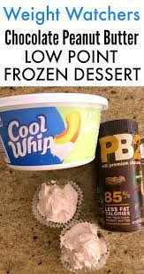 On the weight watchers diet and in the mood for something sweet? Weight Watchers Chocolate Pb2 Cool Whip Low Point Dessert Oh My Creative