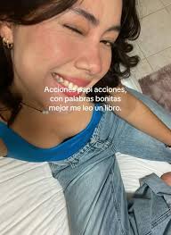 Acciones papi acciones, con palabras bonitas mejor me leo un libro.