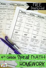 Our writing services are priced friendly. Free Spiral Math Homework For 4th Grade Common Core 2 Weeks Free 4th Grade Math Fourth Grade Math Math Spiral Review