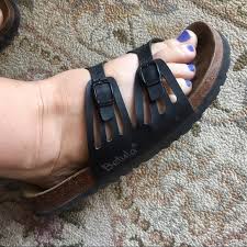 Betula By Birkenstock Black Granada Sandals 42 11