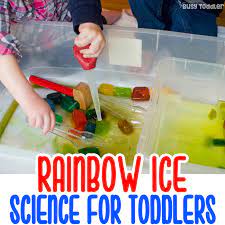 Here are a few tips, resources, and activities on how to start. Rainbow Ice A Toddler Science Activity Busy Toddler