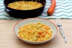 Risotto Au Poulet Carotte Et Curry Amandine Cooking Recette Pates Poulet Risotto Poulet Risotto
