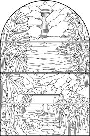 When it gets too hot to play outside, these summer printables of beaches, fish, flowers, and more will keep kids entertained. Welcome To Dover Publications Ch Magnificent Tiffany Windows Coloring Books Pattern Coloring Pages Mandala Coloring Books
