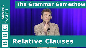 This is why they are also known as adjective clauses. Relative Clauses The Grammar Gameshow Episode 11 Youtube
