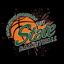 Three Color State Basketball Tee Shirt Design With Ink Splatter Basketball Bask Basketball T Shirt Designs Basketball Tshirt Designs Basketball Shirt Designs