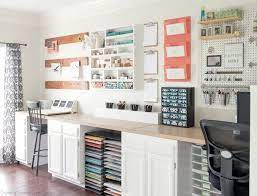 Short on cash to decorate your craft room? Craft Room Storage And Organization Ideas For Every Budget