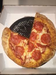Papa Johns Left Their Metal Tray In My Pizza Mildlyinteresting