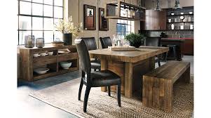 Ashley Sommerford 6 Piece Dining Set Homemakers Furniture Rectangular Dining Room Table Dining Room Server Dining Room Sets