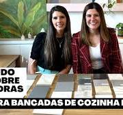 OPÇÕES DE PEDRAS PARA BANCADAS DE COZINHA E BANHEIRO