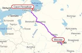 Skolko Ehat Na Mashine Ot Sankt Peterburga Do Moskvy