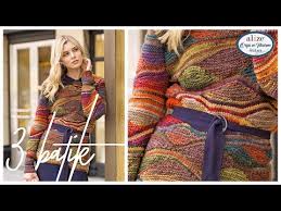 3 Farkli Batik Ile Kazak Yapimi 3 Of Batik Together By Water Weave Knitting Technique Youtube